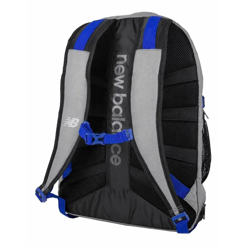 New Balance Champ Backpack 17” Laptop Bag Gunmetal Blue LAB91012-GNM NWT